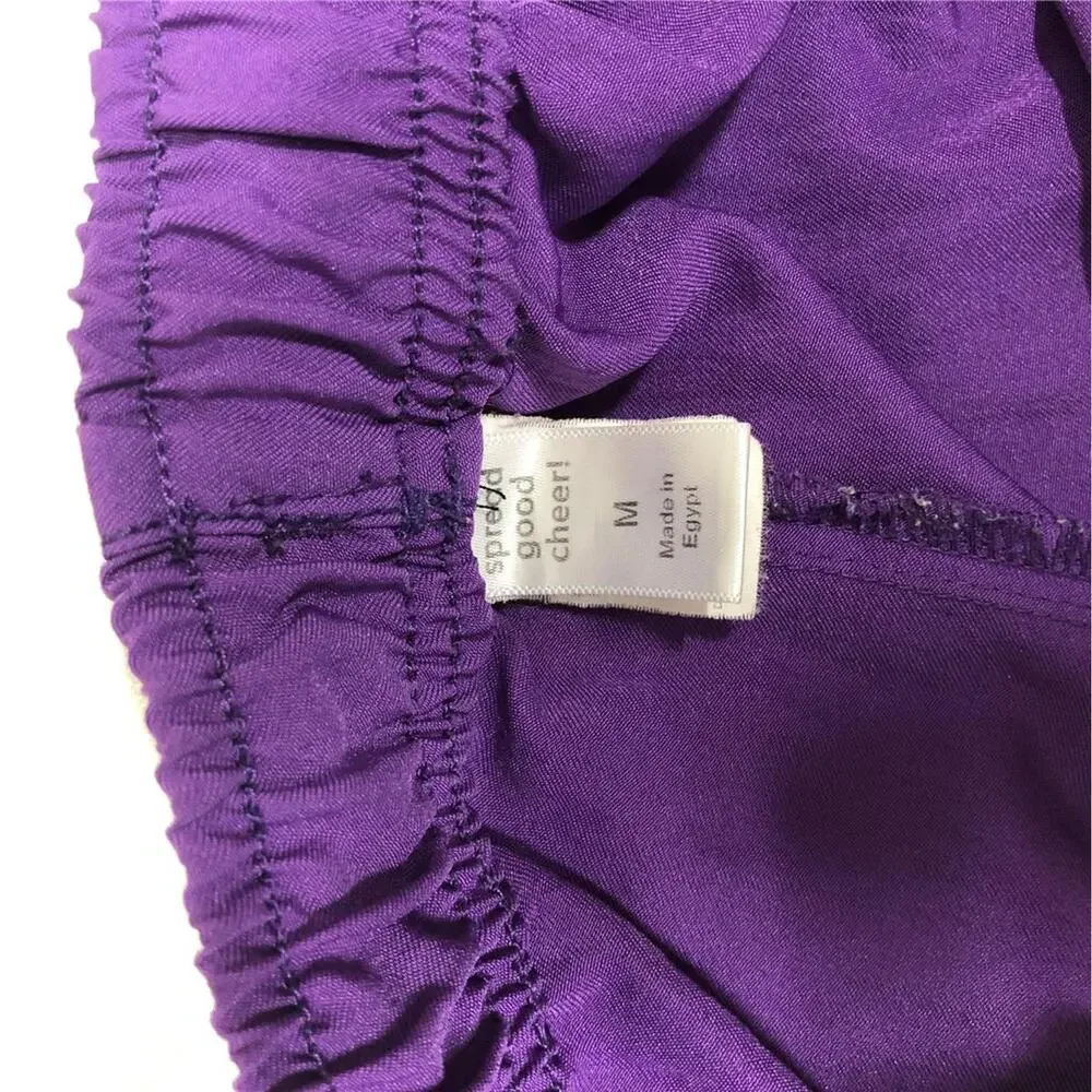Purple Scrubs From Spread Good Cheer Size M